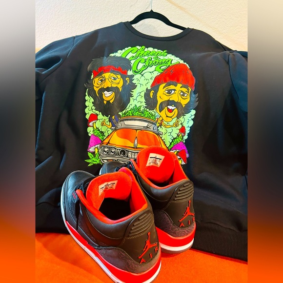Cheech and Chong / Jordan 3 Combo
